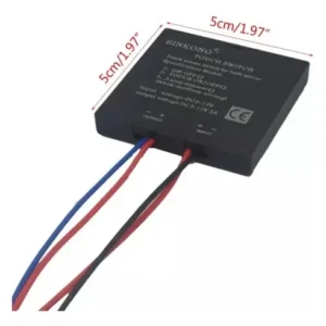 Interruptor Táctil De Espejo Con Luz Led 12v